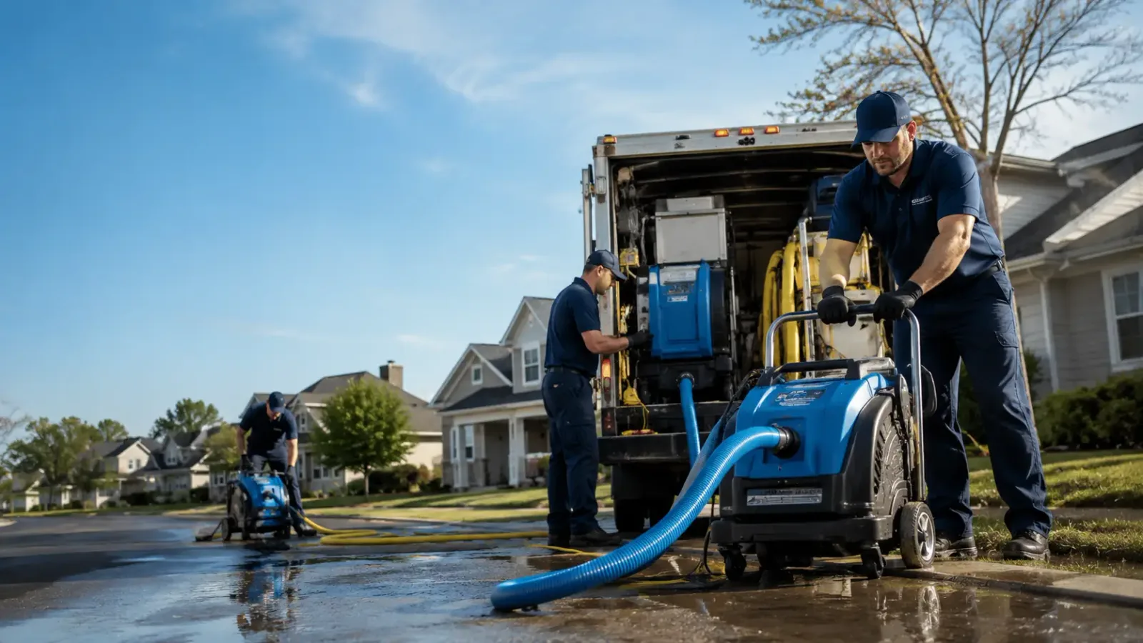 Flood Damage Cleanup in New Milton, WV
